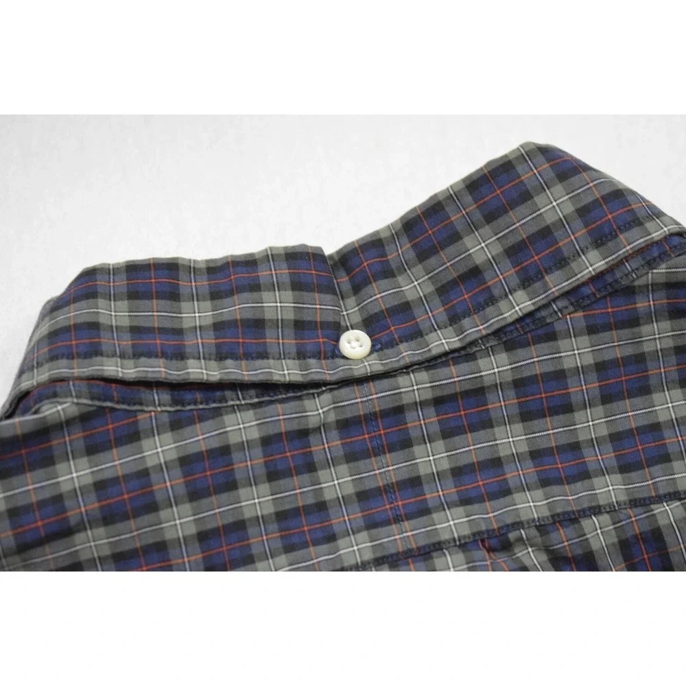 Polo‎ Ralph Lauren Custom Fit Plaid Dress Shirt Long Sleeve Mens Size XL